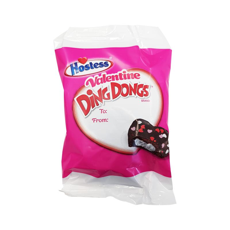 Hostess Valentines Ding Dong Single - Candy Mail UK