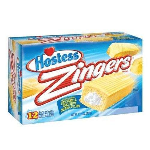 Hostess Vanilla Zingers 380g - Candy Mail UK
