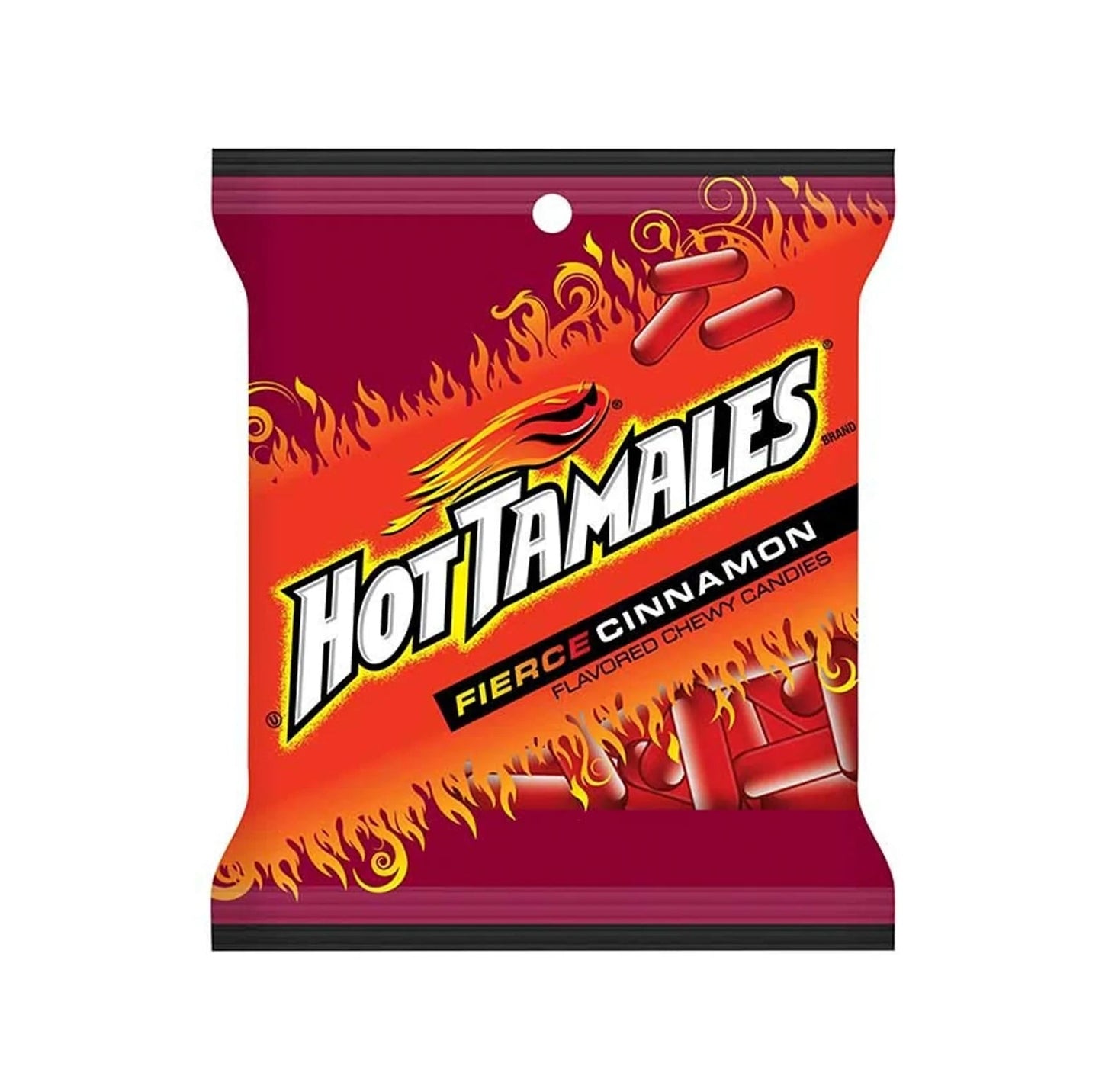 Hot Tamales Peg Bag 141g - Candy Mail UK