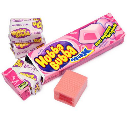 Hubba Bubba Max Strawberry 5 Piece Gum 40g - Candy Mail UK