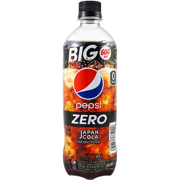 Japan Pepsi BIG Cola Zero 600ml best Before Jan 2023 - Candy Mail UK