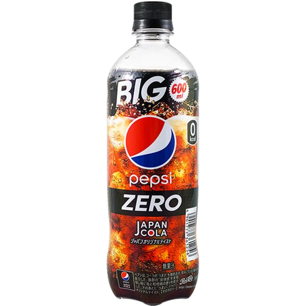 Japan Pepsi BIG Cola Zero 600ml best Before Jan 2023 - Candy Mail UK