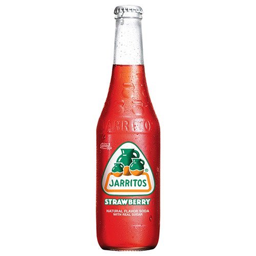 Jarritos Strawberry Soda (Mexico) 370ml - Candy Mail UK