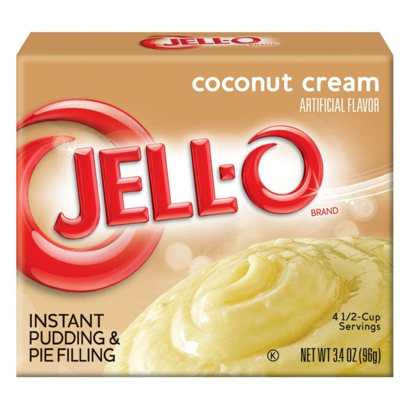 Jell-o Coconut Cream Pudding 96g - Candy Mail UK