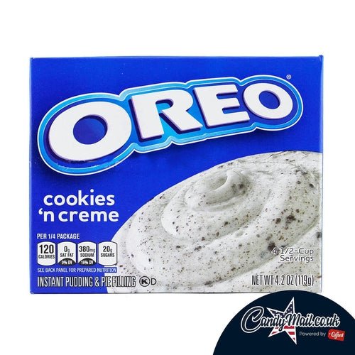 Jell-o Oreo Cookies n Creme Instant Pudding 119g - Candy Mail UK