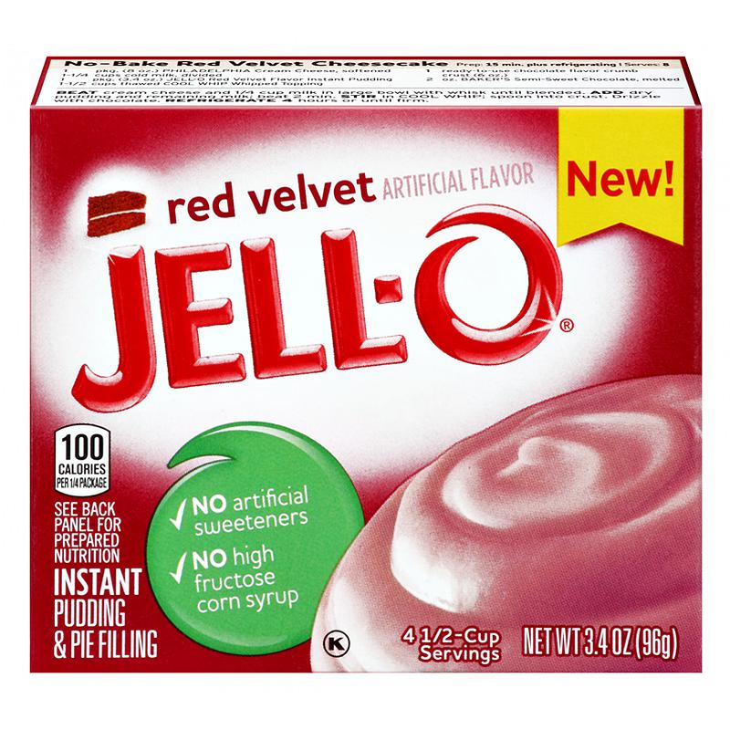 Jell-o Red Velvet Pudding 96g - Candy Mail UK
