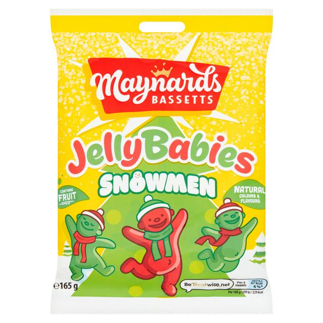 Jelly Babies Snowmen 165g - Candy Mail UK