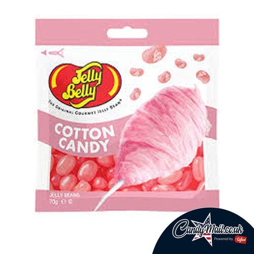 Jelly Belly Cotton Candy Bag 70g - Candy Mail UK