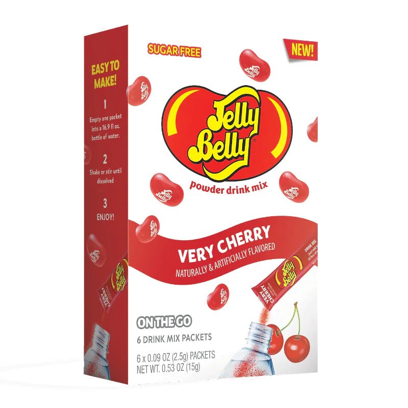 Jelly Belly Singles To Go Very Cherry 6 Pack 15g - Candy Mail UK