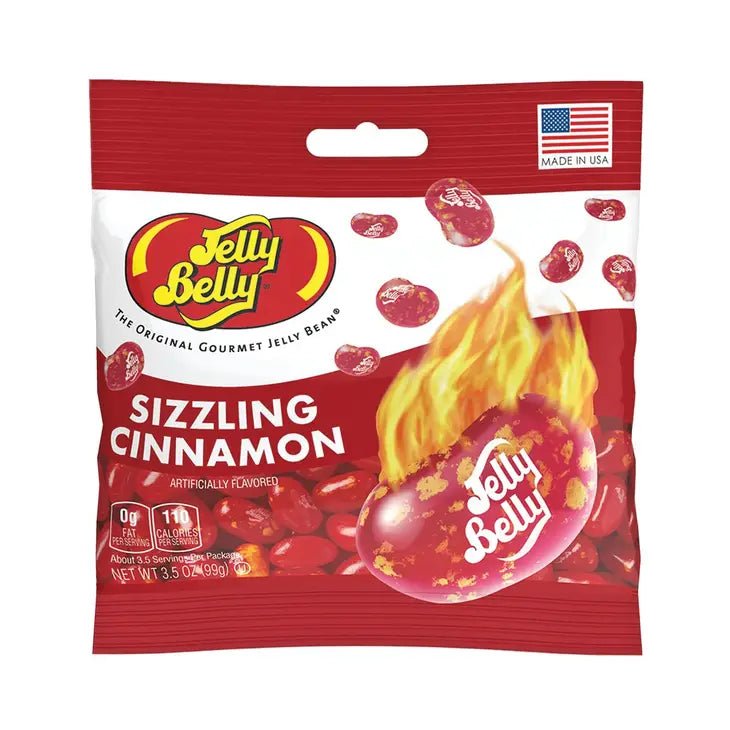 Jelly Belly Sizzling Cinnamon Jelly Beans 99g - Candy Mail UK
