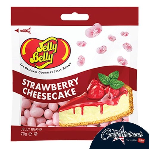 Jelly Belly Strawberry Cheesecake Bag 70g - Candy Mail UK