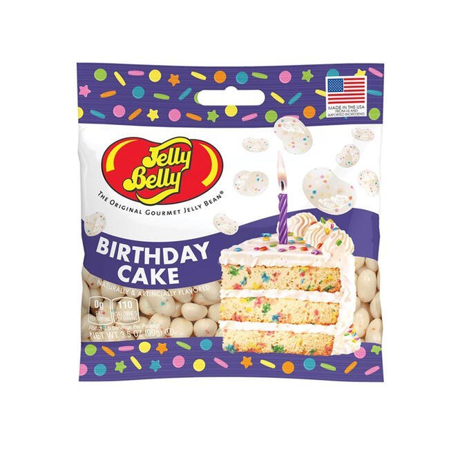 Jelly Belly USA Birthday Cake 99g - Candy Mail UK