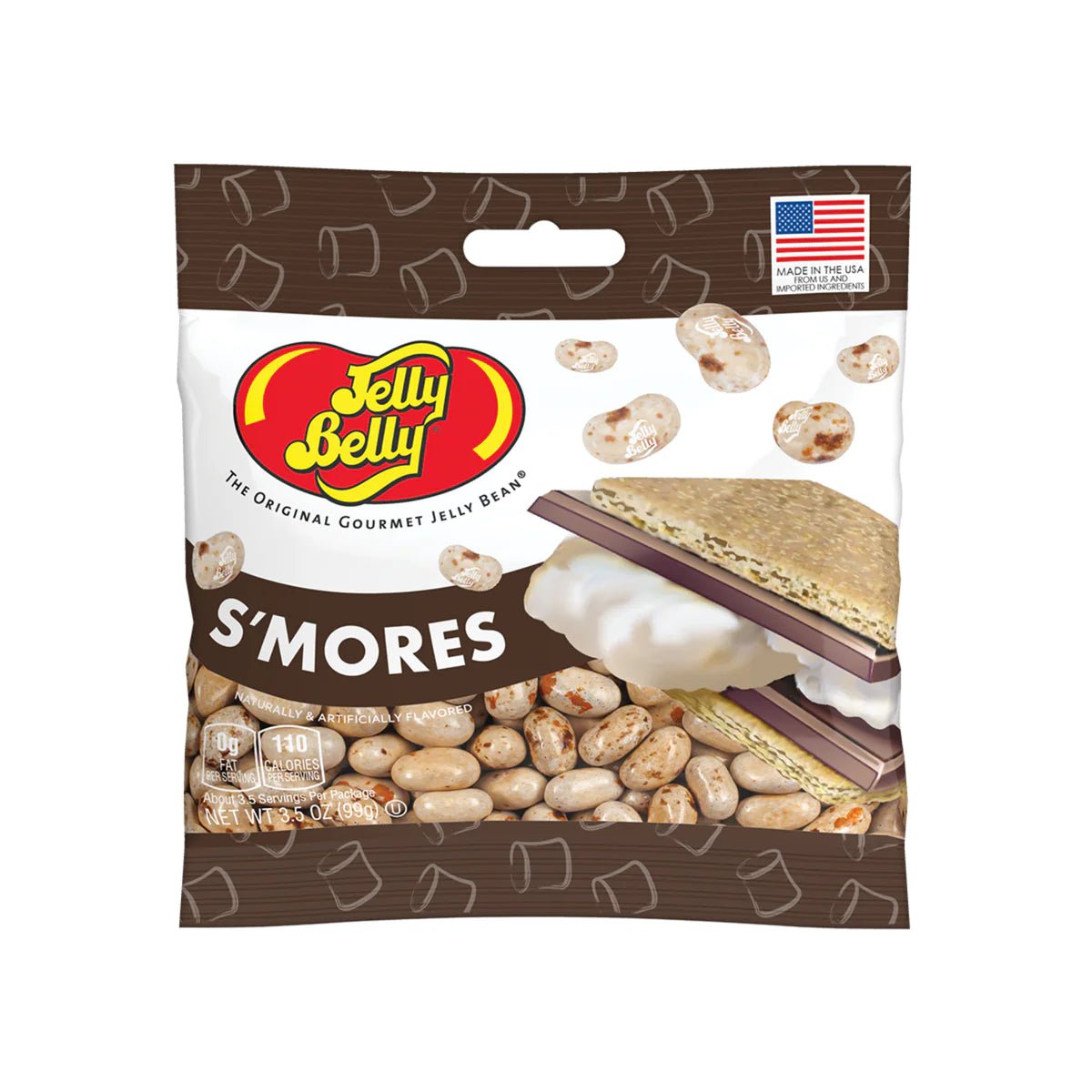 Jelly Belly USA S'mores 99g - Candy Mail UK