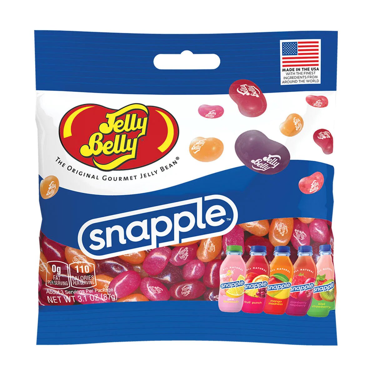 Jelly Belly USA Snapple 87g - Candy Mail UK