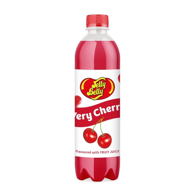 Jelly Belly Very Cherry Flavour Soda 500ml - Candy Mail UK