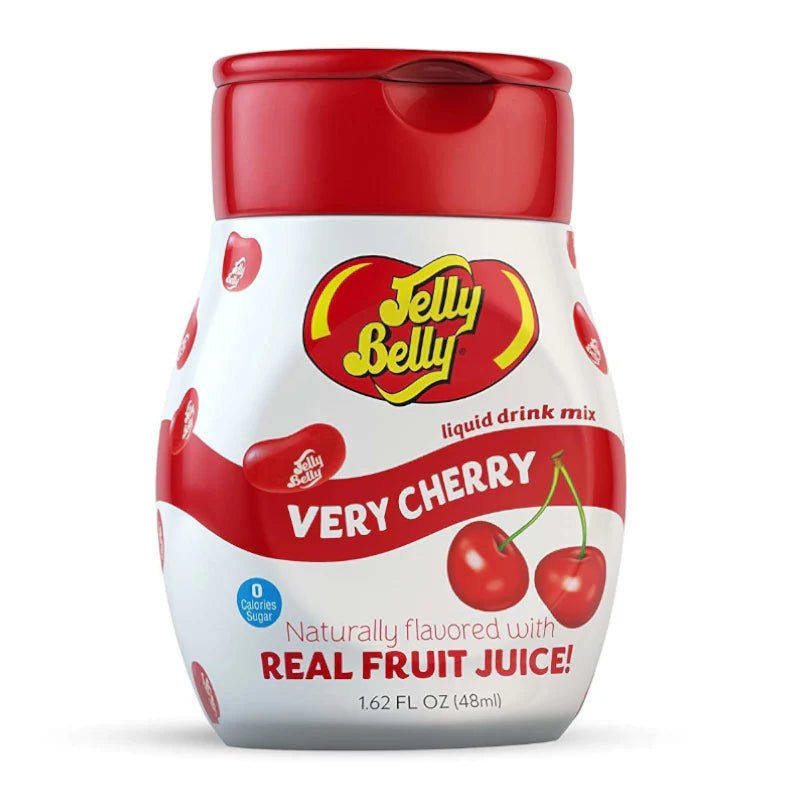 Jelly Belly Very Cherry Liquid Water Enhancer 48ml - Candy Mail UK