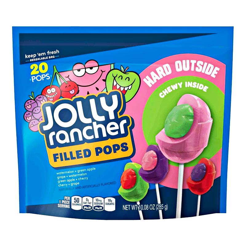 Jolly Rancher Filled Lollypop Assortment 285g - Candy Mail UK