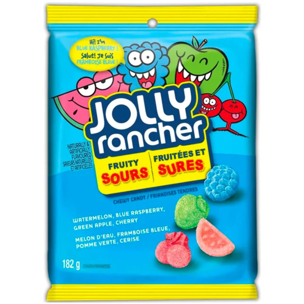 Jolly Rancher Fruity Sours (Canada) 198g - Candy Mail UK