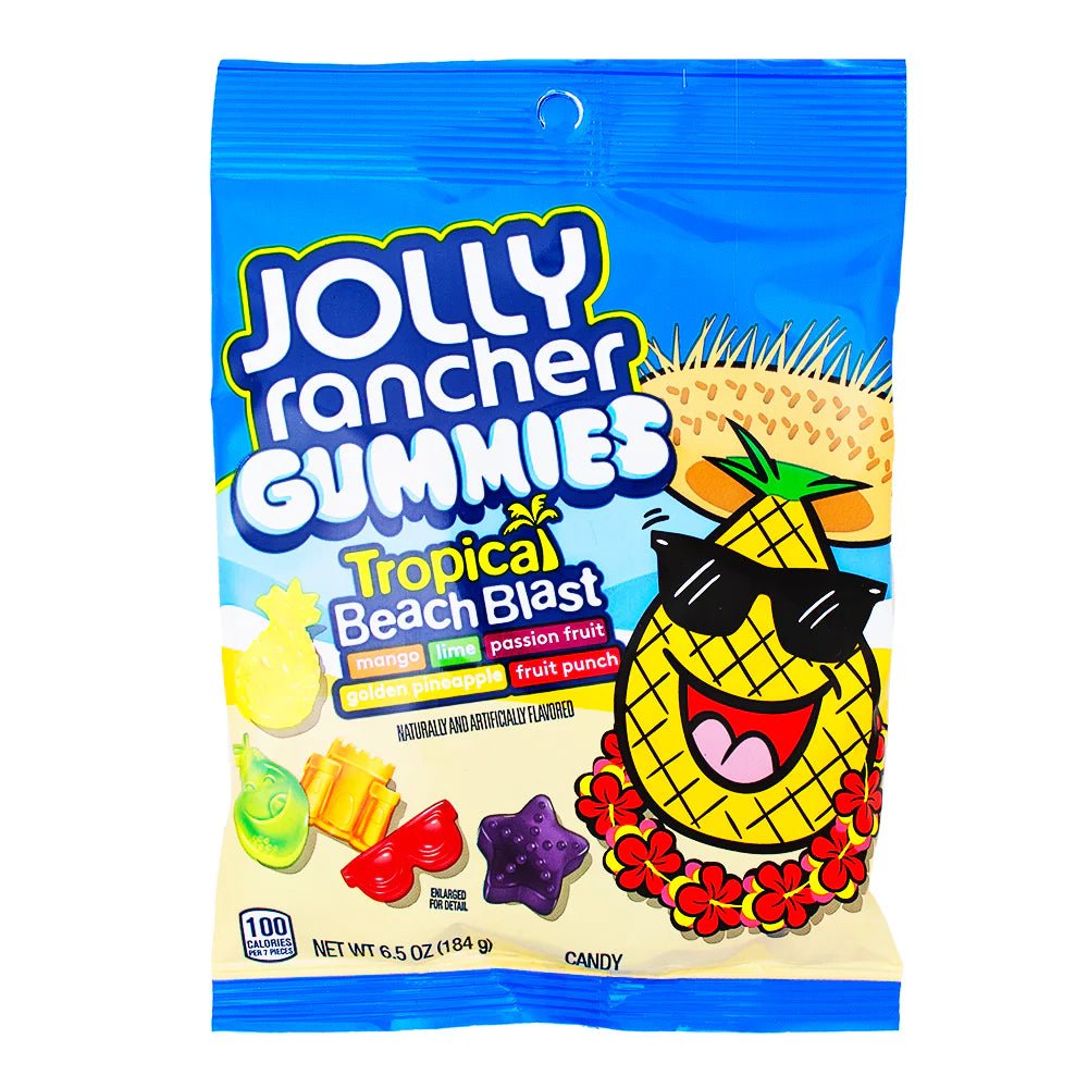 Jolly Rancher Gummies Tropical Beach Blast 184g - Candy Mail UK