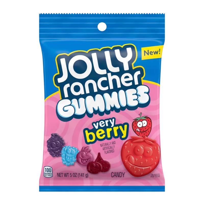 Jolly Rancher Gummies Very Berry 141g - Candy Mail UK