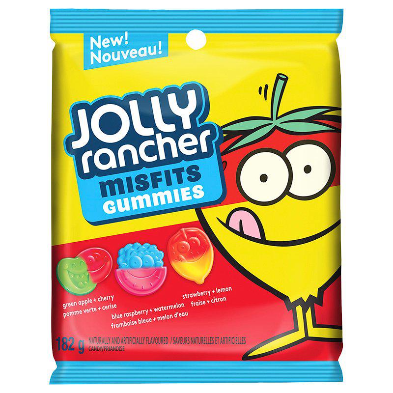 Jolly Rancher Misfits Gummies (Canada) 182g - Candy Mail UK