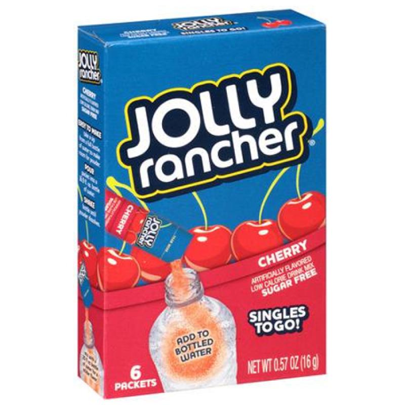 Jolly Rancher Singles to Go Cherry 18.4g - Candy Mail UK