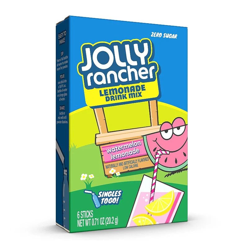 Jolly Rancher Singles to Go Watermelon Lemonade 20.2g - Candy Mail UK