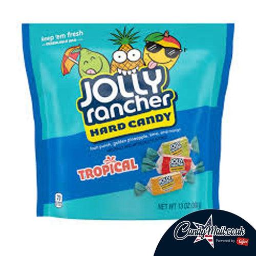 Jolly Rancher Tropical Hard Candy Stand Up Pouch 368g - Candy Mail UK