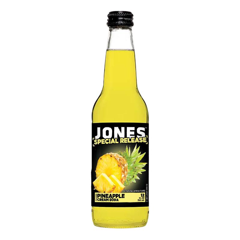 Jones Soda Pineapple Cream Soda 355ml - Candy Mail UK
