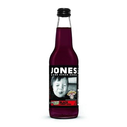 Jones Soda Warheads Black Cherry 355ml - Candy Mail UK