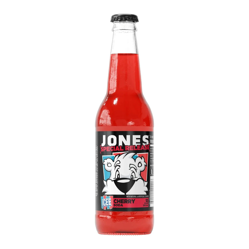 Jones Soda Warheads Icee Cherry Soda 355ml - Candy Mail UK