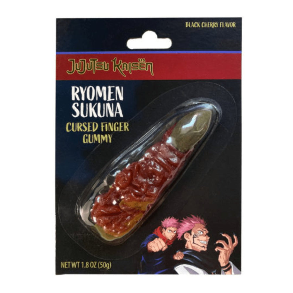 Jujutsu Kaisen Ryomen Sukuna Cursed Gummy Finger 50g - Candy Mail UK