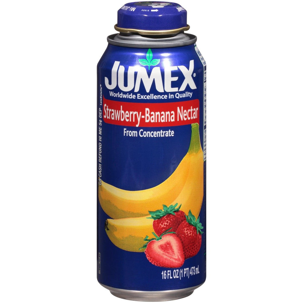 Jumex Strawberry-Banana Nectar (Mexico) 473ml - Candy Mail UK
