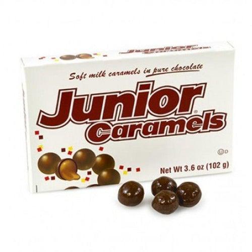 Junior Caramels Theatre Box 102g - Candy Mail UK