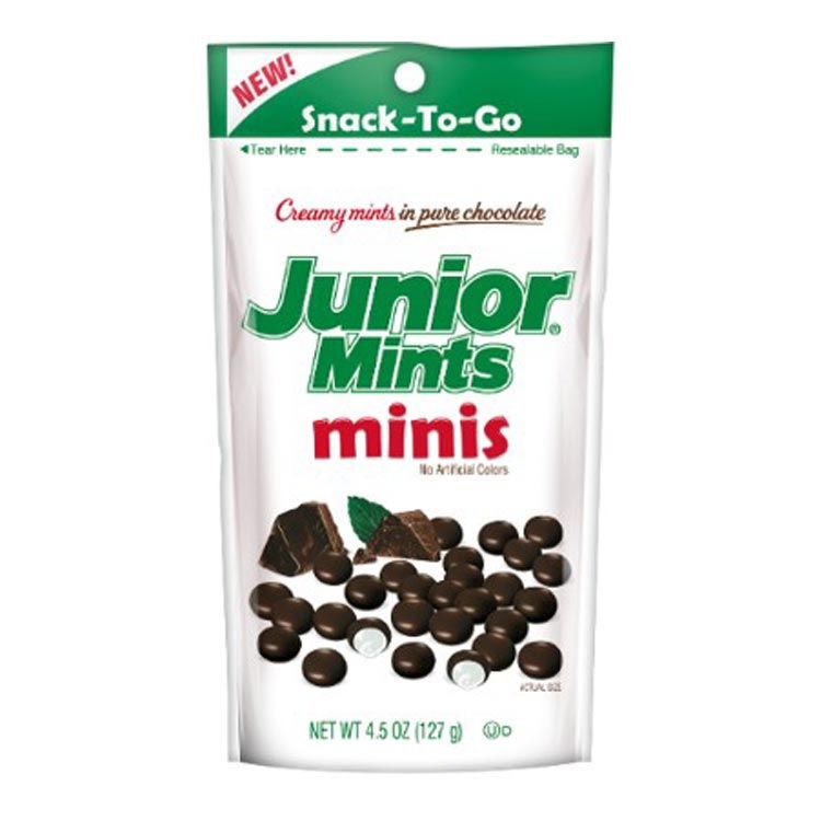 Junior Mints Stand Up Pouch 127g - Candy Mail UK