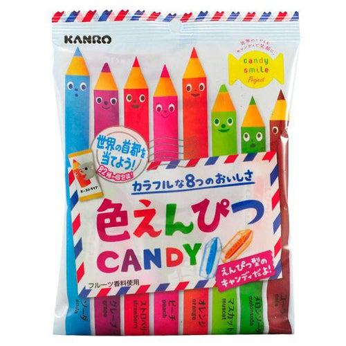 Kanro Colour Pencil Candy 80g - Candy Mail UK