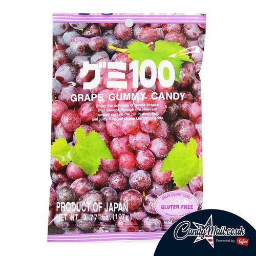 Kasagai Red Grape Gummy Candy 107g - Candy Mail UK