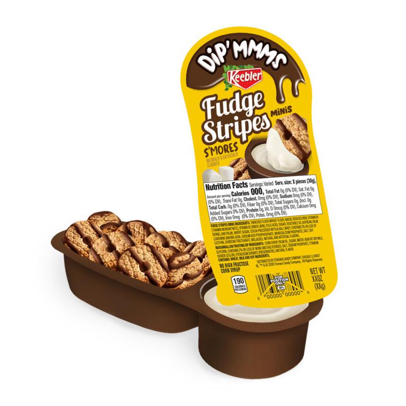 Keebler Dip 'Mmms Fudge Stripe 42g - Candy Mail UK