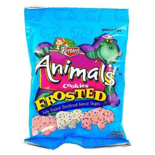 Keebler Frosted Animals Cookies 56g - Candy Mail UK