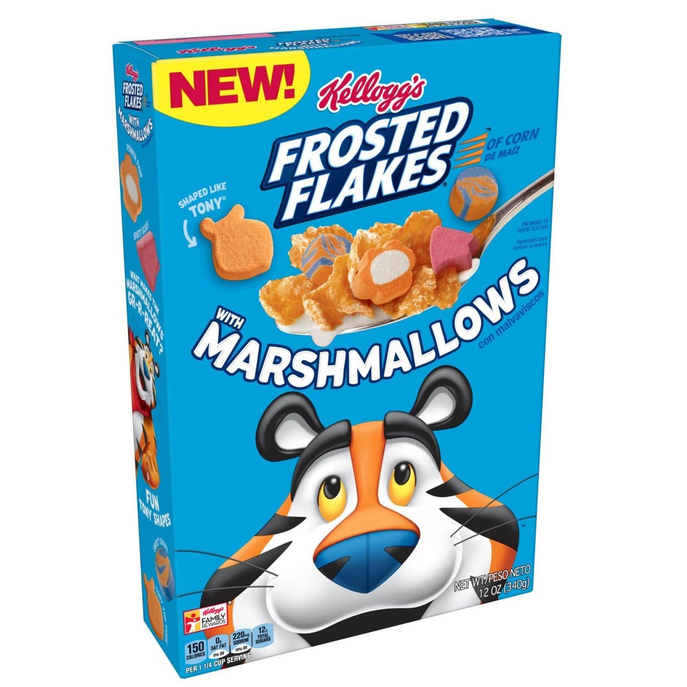 Kellogg's Frosted Flakes with Marshmallows 340g - Candy Mail UK