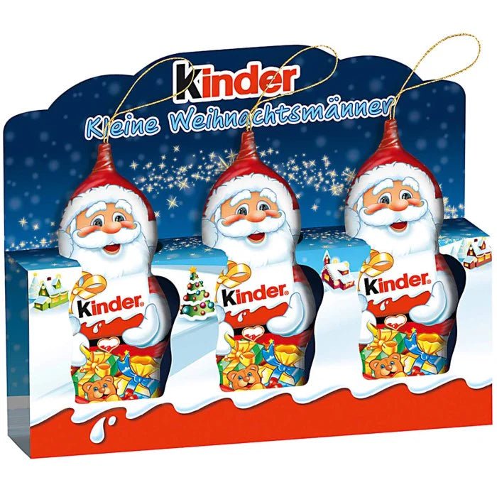 Kinder Chocolate Little Santa Clauses 3x15g - Candy Mail UK