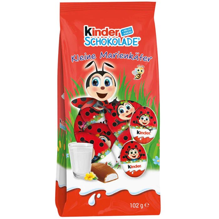 Kinder Schokolade Little Ladybugs 102g - Candy Mail UK
