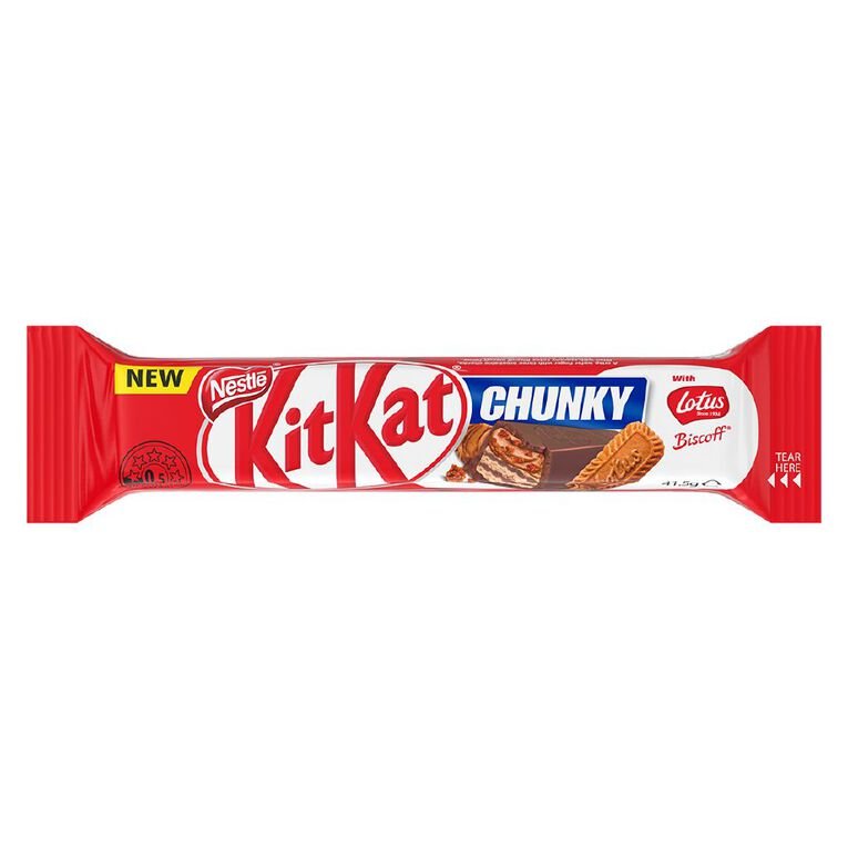 Kit Kat Biscoff Chunky 41.5g Best Before March 2023 - Candy Mail UK
