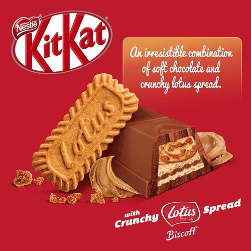 
                  
                    Kit Kat Biscoff (Dubai Import) 7 x 17.5g - Candy Mail UK
                  
                