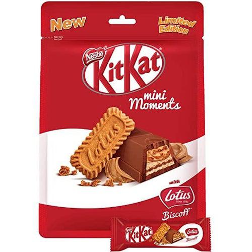 
                  
                    Kit Kat Biscoff (Dubai Import) 7 x 17.5g - Candy Mail UK
                  
                