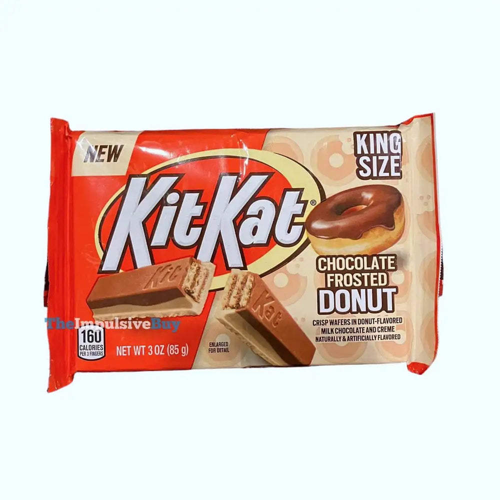 Kit Kat Chocolate Frosted Donut King Size 85g - Candy Mail UK