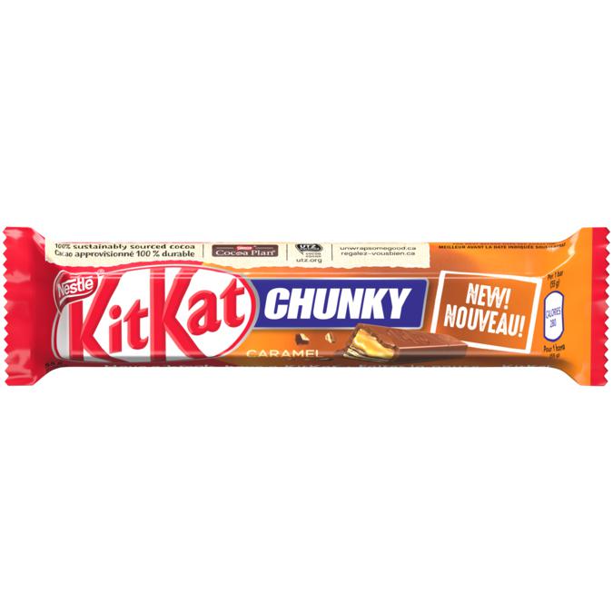 Kit Kat Chunky Caramel (Canada) 55g - Candy Mail UK