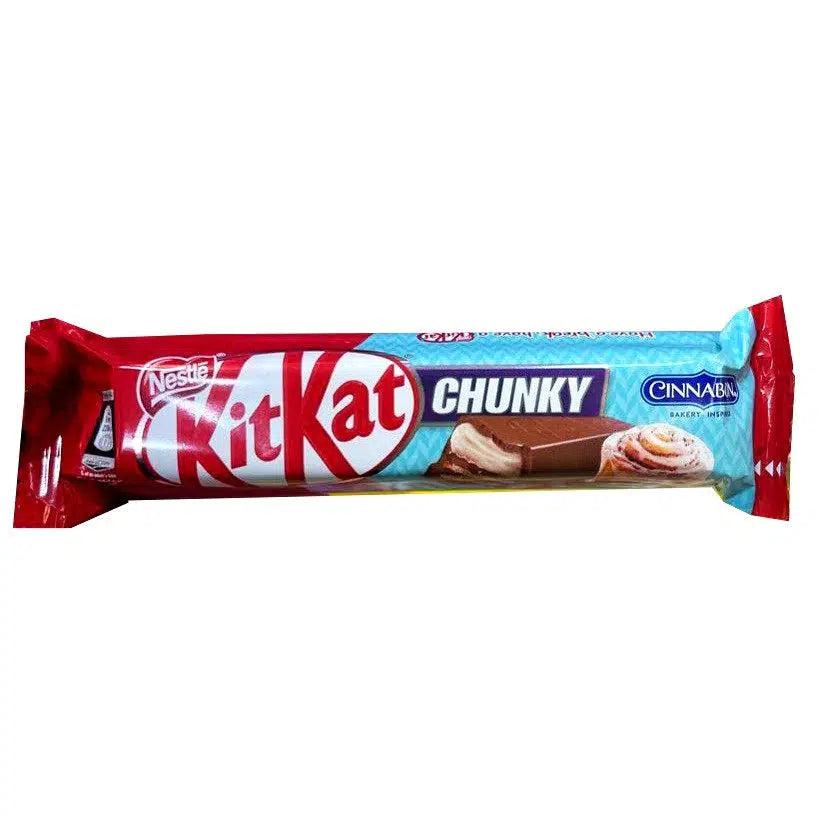 Kit Kat Chunky Cinnabon (Dubai) 41.5g (melted in transit) - Candy Mail UK