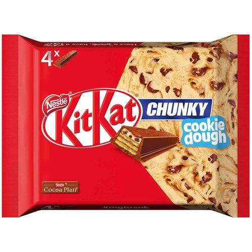 Kit Kat Chunky Cookie Dough 4er Multipack (German Import) - Candy Mail UK