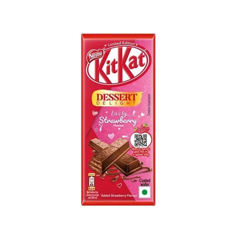 Kit Kat Dessert Delights Strawberry 50g (India) - Candy Mail UK
